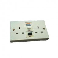 AXIOM 2 GANG 13A WHITE RCD SKT AXIOM 2 GANG 13A WHITE RCD SKT