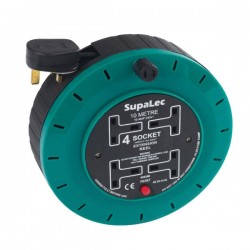 4SKT 10MTR 10AMP EXT CABLE REEL