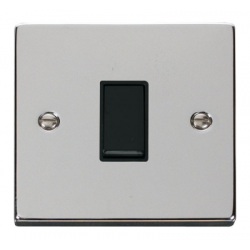 Click Deco Victorian Polished chrome 10AX 1G INTERMEDIATE SWITCH Click Deco Victorian Polished chrome 10AX 1G INTERMEDIATE SWITCH
