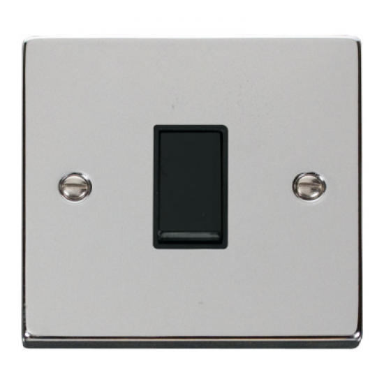 Click Deco Victorian Polished chrome 10AX 1G INTERMEDIATE SWITCH Click Deco Victorian Polished chrome 10AX 1G INTERMEDIATE SWITCH