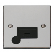 Click Deco Victorian Polished chrome 13A Fused Connection Unit With Optional Flex Outlet Click Deco Victorian Polished chrome 13A Fused Connection Unit With Optional Flex Outlet