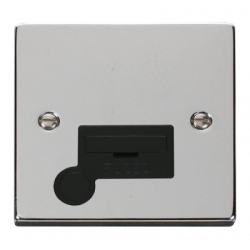 Click Deco Victorian Polished chrome 13A Fused Connection Unit With Optional Flex Outlet Click Deco Victorian Polished chrome 13A Fused Connection Unit With Optional Flex Outlet