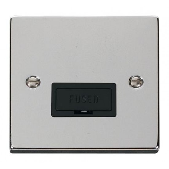 Click Deco Victorian Polished chrome 13A SPUR W/O FLEX OUTLET