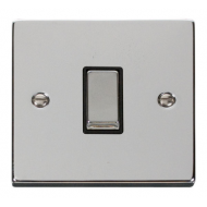 Click Deco Victorian Polished chrome INGOT 10A 1-GANG 2-WAY SWITCH Click Deco Victorian Polished chrome INGOT 10A 1-GANG 2-WAY SWITCH