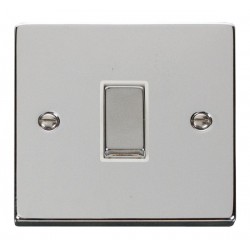 Click Deco Victorian Polished chrome INGOT 10AX 1G INTERMEDIATE SWITCH Click Deco Victorian Polished chrome INGOT 10AX 1G INTERMEDIATE SWITCH