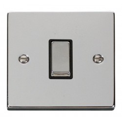 Click Deco Victorian Polished chrome INGOT 10AX 1G INTERMEDIATE SWITCH Click Deco Victorian Polished chrome INGOT 10AX 1G INTERMEDIATE SWITCH