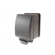 Aquip66 1 Gang 13A 2 Pole IP66 Weatherproof Switched Socket Unit Aquip66 1 Gang 13A 2 Pole IP66 Weatherproof Switched Socket Unit