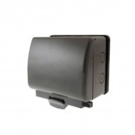 Aquip66 2 Gang 13A 2 Pole IP66 Weatherproof Switched Socket Unit Aquip66 2 Gang 13A 2 Pole IP66 Weatherproof Switched Socket Unit