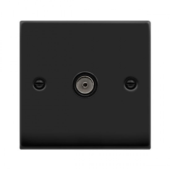 Click Deco Victorian Matt Black 1 GANG SINGLE CO - AXIAL OUTLET Click Deco Victorian Matt Black 1 GANG SINGLE CO - AXIAL OUTLET