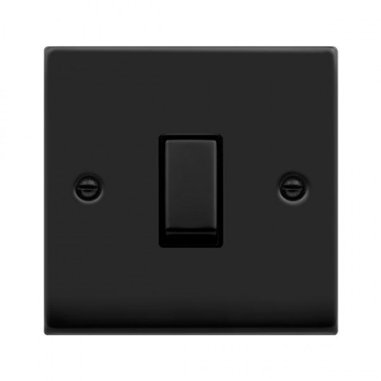 Click Deco Victorian Matt Black 10AX INGOT 1G INTERMEDIATE SWITCH Click Deco Victorian Matt Black 10AX INGOT 1G INTERMEDIATE SWITCH