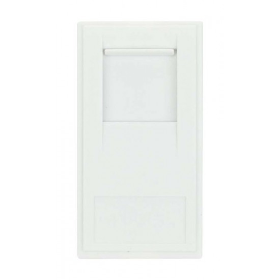 New Media Polar White RJ45 CAT-6 Module New Media Polar White RJ45 CAT-6 Module