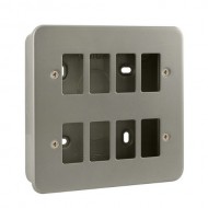 CLICK GRIDPRO 8 GANG METAL CLAD PLATE CLICK GRIDPRO 8 GANG METAL CLAD PLATE