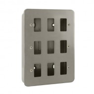 CLICK GRIDPRO 9 GANG METAL CLAD PLATE CLICK GRIDPRO 9 GANG METAL CLAD PLATE