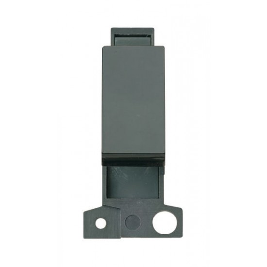 MiniGrid Black 10A 3 Position Retractive Switch Module MiniGrid Black 10A 3 Position Retractive Switch Module