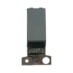 MiniGrid Black 10AX 2 Way Retractive Switch Module MiniGrid Black 10AX 2 Way Retractive Switch Module
