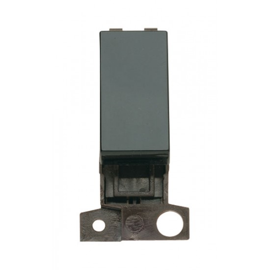 MiniGrid Black 10AX 2 Way Retractive Switch Module