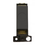 MiniGrid Black 20A Flex Outlet Module - Black Insert MiniGrid Black 20A Flex Outlet Module - Black Insert
