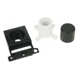 MiniGrid Black Dimmer Module Mounting Kit Module
