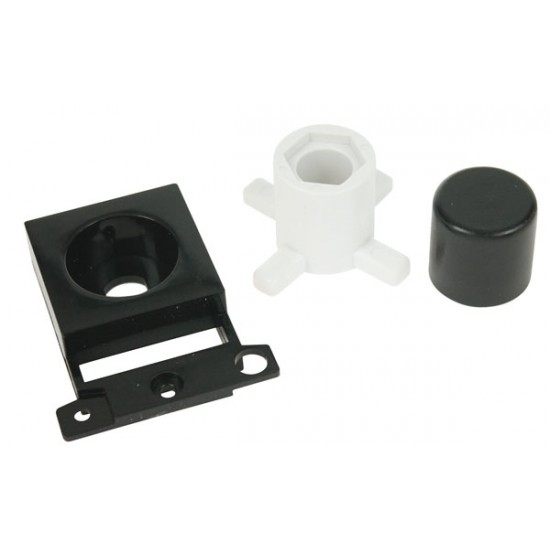 MiniGrid Black Dimmer Module Mounting Kit Module
