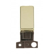 MiniGrid Polished Brass Ingot 10AX 2 Way Switch Module MiniGrid Polished Brass Ingot 10AX 2 Way Switch Module