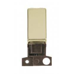 MiniGrid Polished Brass Ingot 10AX 2 Way Switch Module