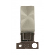 MiniGrid Brushed Steel Ingot 10AX 2 Way Switch Module MiniGrid Brushed Steel Ingot 10AX 2 Way Switch Module