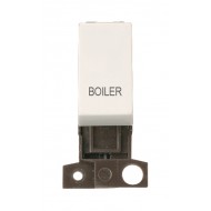 MiniGrid Polar White 13A 10AX Double Pole BOILER Switch Module MiniGrid Polar White 13A 10AX Double Pole BOILER Switch Module
