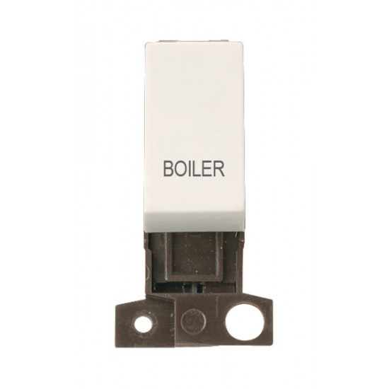 MiniGrid Polar White 13A 10AX Double Pole BOILER Switch Module