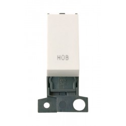 MiniGrid Polar White 13A 10AX Double Pole HOB Switch Module MiniGrid Polar White 13A 10AX Double Pole HOB Switch Module