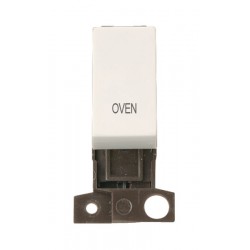 MiniGrid Polar White 13A 10AX Double Pole OVEN Switch Module MiniGrid Polar White 13A 10AX Double Pole OVEN Switch Module