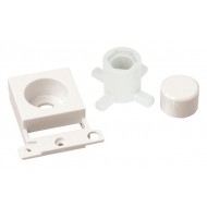 MiniGrid Polar White Dimmer Module Mounting Kit Module
