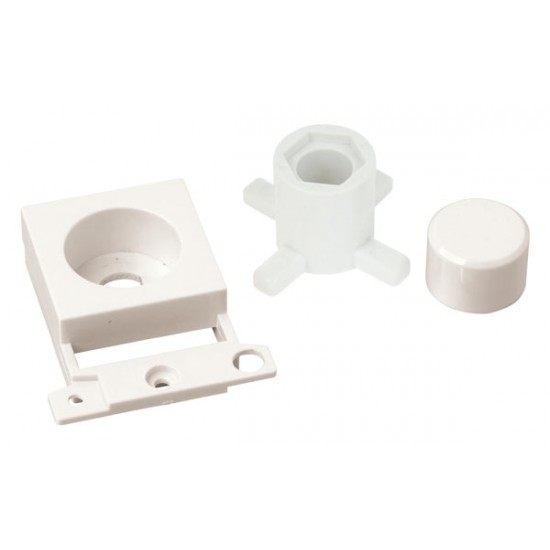 MiniGrid Polar White Dimmer Module Mounting Kit Module MiniGrid Polar White Dimmer Module Mounting Kit Module