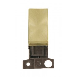MiniGrid Satin Brass Ingot 10AX Intermediate Switch Module MiniGrid Satin Brass Ingot 10AX Intermediate Switch Module