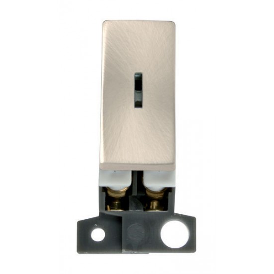 MiniGrid Ingot Satin Chrome 10AX 2 Way Keyswitch Module MiniGrid Ingot Satin Chrome 10AX 2 Way Keyswitch Module