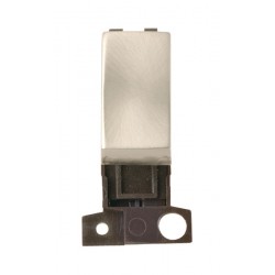 MiniGrid Satin Chrome Ingot 10AX 2 Way Switch Module