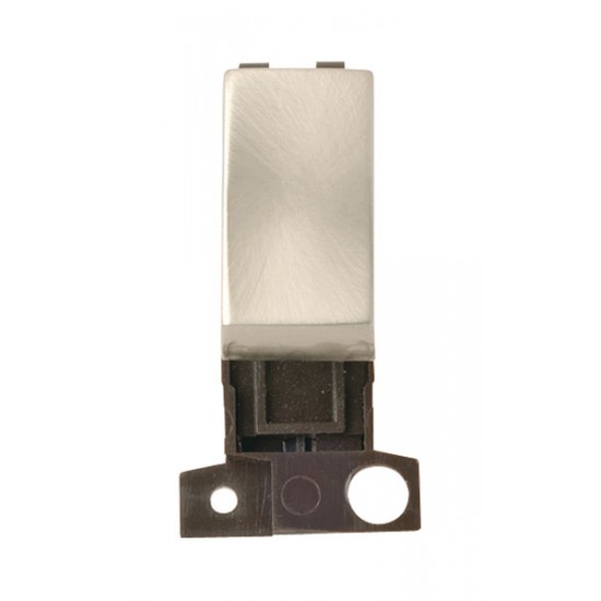 MiniGrid Satin Chrome Ingot 10AX 2 Way Switch Module MiniGrid Satin Chrome Ingot 10AX 2 Way Switch Module