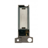 MiniGrid Satin Chrome Ingot 13A Fused Spur Module - Black Insert MiniGrid Satin Chrome Ingot 13A Fused Spur Module - Black Insert