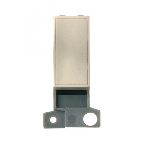 MiniGrid Satin Chrome Ingot Blank Module MiniGrid Satin Chrome Ingot Blank Module