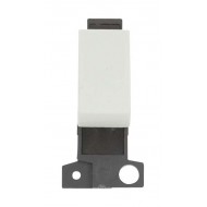 MiniGrid Click White 10A 3 Position Retractive Switch Module MiniGrid Click White 10A 3 Position Retractive Switch Module