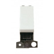 MiniGrid Click White 10AX 2 Way Retractive Switch Module MiniGrid Click White 10AX 2 Way Retractive Switch Module