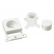 MiniGrid Click White Dimmer Module Mounting Kit Module
