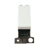 MiniGrid Click White Ingot 13A 10AX Double Pole Switch Module