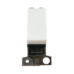 MiniGrid Click White Ingot 13A 10AX Double Pole Switch Module