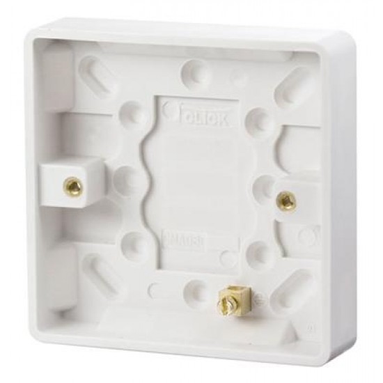 1 GANG 16MM DEEP PATTRESS BOX 1 GANG 16MM DEEP PATTRESS BOX