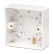 1 GANG 25MM DEEP PATTRESS BOX 1 GANG 25MM DEEP PATTRESS BOX