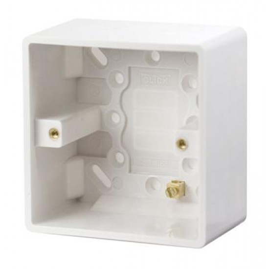 1 GANG 47MM DEEP PATTRESS BOX 1 GANG 47MM DEEP PATTRESS BOX