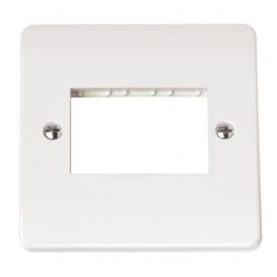 1 GANG PLATE TRIPLE APERTURE 1 GANG PLATE TRIPLE APERTURE