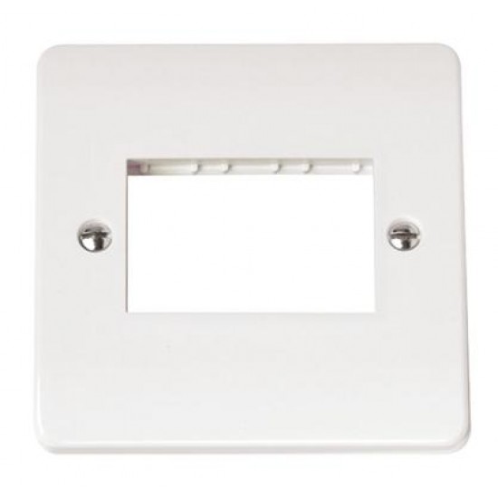 1 GANG PLATE TRIPLE APERTURE 1 GANG PLATE TRIPLE APERTURE