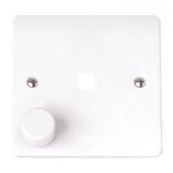 1 Gang Single Dimmer Plate & Knob 1 Gang Single Dimmer Plate & Knob