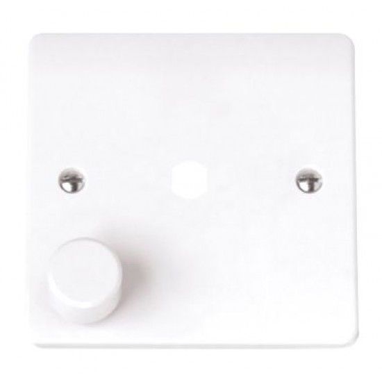 1 Gang Single Dimmer Plate & Knob 1 Gang Single Dimmer Plate & Knob
